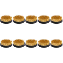 10Pcs Black Metal Flower Pin Needle Holder for Floral Art Arranging