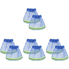 8Pcs Assorted Color Construction Hat Visor Shade for Outdoor Safety