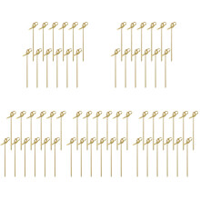 1000Pcs Disposable Bamboo Party Fruit Sticks Decorative Toothpicks