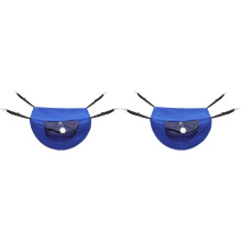 2Pcs Blue Comfortable Cat Hammock Small Pet Hanging Nest for Kitten