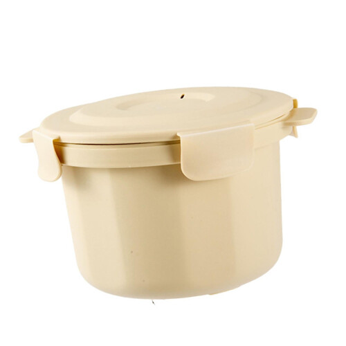 Microwave Rice Cooker Steamer Dorm Office Easy Clean Rice Maker Cooking Tool 2
