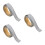 3 Rolls Grey Foam DIY Wall Trim Molding Peel and Stick Decorative 8