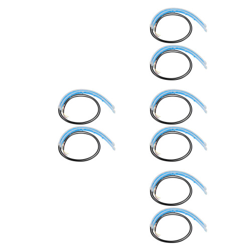 4 Count Strip Auto Daytime Running Light Flexible Headlight Bar