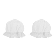 2 Pcs Sun Visor Newborn Toddler Childrens Hat Kid Hats For Girls