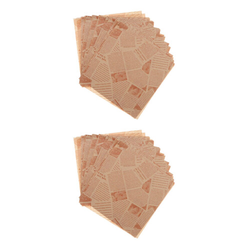 200Pcs Versatile Food Wrappers Multi Use Paper for Baking and Packing