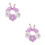 2Pièces Colliers Tricotés Blancs Pour Animaux, Durable Élégant 5