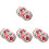 8Pcs Portable Inflatable Beach Balls Assorted Colors for Summer Fun 1