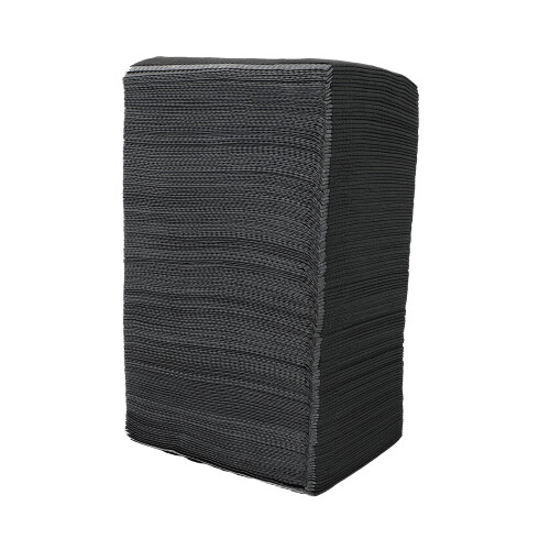 250Pcs Practical Black Waterproof Disposable Salon Pad Mat