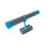 Set da gioco per bambini con telescopio, struttura per arrampicata e accessori, colore blu e grigio. 4