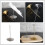 2Pcs Heavy Base Silver Receipt Spike Holder for Restaurant Kitchen Use 6