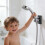 Shower Head Holder Wall-Mounted Adjustable 360 No-Drill 3