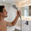 Shower Head Holder Wall-Mounted Adjustable 360 No-Drill 4