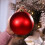 Christmas Tree Pendant Red 15 cm 1 piece 6