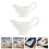 6Pièces Pots Sauce Bateaux Céramique Usage Cuisine 10