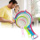Plastic Small Kitchen Sieve Strainer Mesh 4Pcs Basket Kitchen，Dining Bar 3