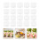 40Pièces Verrines Mousse PP Transparentes Multifuntion Décoratives 11