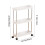 3-Tier Storage Cart Compact 3-Shelf Organizer 3