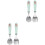 2Sets Draagbaar Baby ABS Roestvrij 3