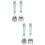 2Sets Draagbaar Baby ABS Roestvrij 7