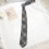 Women's Coffee Plaid Tie Polyester 3pcs 6