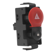 Interrupteur de signalisation lumineuse, bouton d'urgence, installation facile, matériaux de qualité supérieure, remplacement direct, feux LED