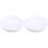 2Pcs Durable White Brush Pen Stand Calligraphy Ink Dish 2