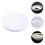 2Pcs Durable White Brush Pen Stand Calligraphy Ink Dish 10