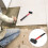 2Pièces Marteau Noir Caoutchouc Manche Double Pour Décoration 10
