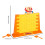 Tabletop Wall Push Balance Challenge Game, Stacking Skill Activity Set for Family Entertainment and Coordination Development 2