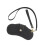 Sunglasses Case with Organizer, Portable Snap Button with Wrist Strap Neck Strap Black 2