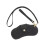 Sunglasses Case with Organizer, Portable Snap Button with Wrist Strap Neck Strap Black 4