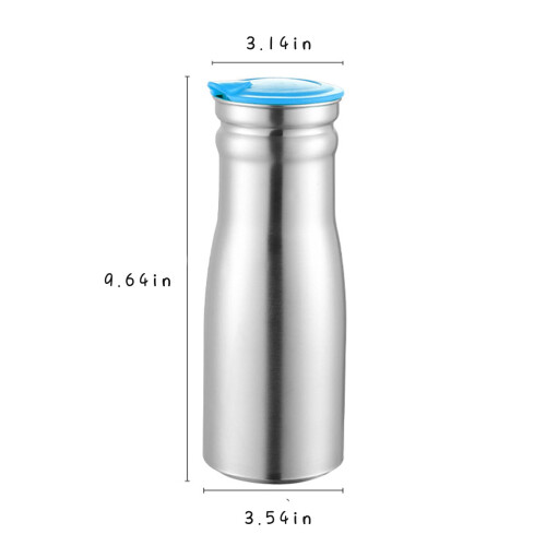 Stainless Steel Water Kettle with Lid 1.7L 2