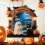 Στολίδι για Φαντάσματα για το Halloween, 2D Ακρυλικό Κρεμαστό Διακοσμητικό 3