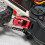 1/4 Promoto MX Red Knuckle Pull Rod Aluminium 4
