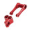 1/4 Promoto MX Red Knuckle Pull Rod Aluminium 12