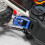 Promoto MX 1/4 Rear Knuckle Pull Rod Blue 5