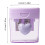 Heart-shaped manual pencil sharpener bulk pack with cover 2 3