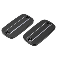 Motorcycle Brake Fluid Cap Premium Material, Lightweight CNC Machined Reservoir Cover with Easy Replacement, 6061-T6Aluminum Alloy for Harley FLHX