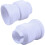 20 Pieces Plastic Standard Couplers Cake Decorating Coupler Pipe Tip Coupler for Icing Nozzles, White 2
