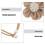 Minkissy 2Pcs Boho Flower Curtain Tiebacks Light Brown Adjustable Holdbacks for Sheer Drapes Home Decor 5