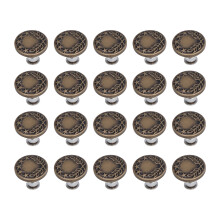 Reusable Jeans Button Pin, Easy to Use Snap Fastener Kit for Pants Adjustment, Durable and Resistant to Corrosion Retractable Closure, No Sew Tack