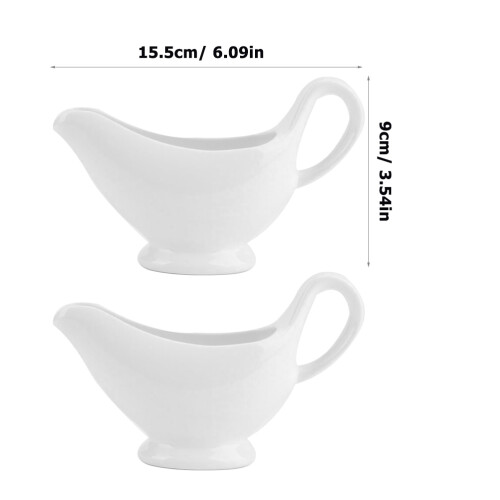 10Pièces Bateaux À Sauce Céramique Pour Usage 2