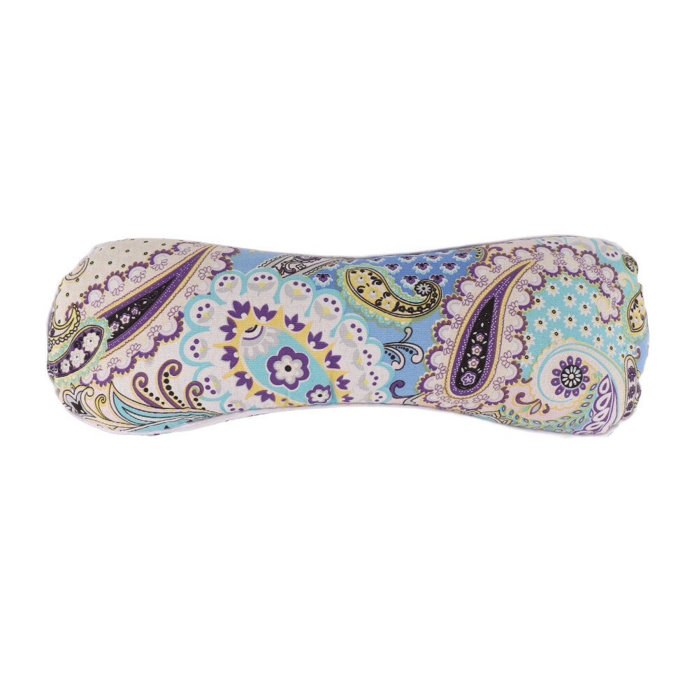 Adjustable Roll Pillow with Removable Cotton Cover, Neck Roll Pillow Featuring Machine Washable and Firm and Comfy Supporting, Cervical Support
