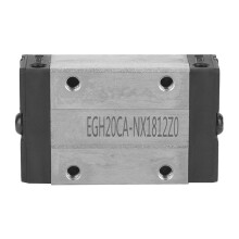 Compact Linear Guide Rail Block Bearing, Wear Resistance High Hardness for Precision Equipment, Miniature Slider with Secure Locking Mechanism,