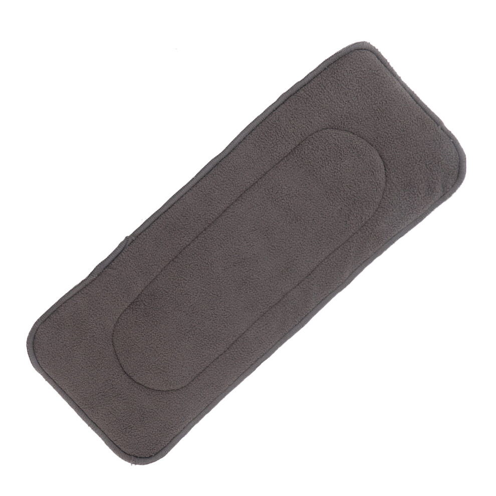 5-Layer Washable Bamboo Charcoal Adult Diaper Insert M 13.8x5.5in