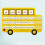 Bus Pocket Chart Classroom Organizer Teacher Accessories Educational Durable for 6