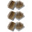 6Pièces Base Fixation Outil Durable Pour Composition DIY 8