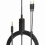 Headphone Upgrade Cable, Replacement 3.5mm Cable Aux Cable for Beyerdynamic MMX300 Headphone Braid PU Wire 4