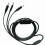 Headphone Upgrade Cable, Replacement 3.5mm Cable Aux Cable for Beyerdynamic MMX300 Headphone Braid PU Wire 7