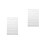 2Pcs Anti-Wrinkle Massage Bed Sheets White Polyester for Spa Use 4